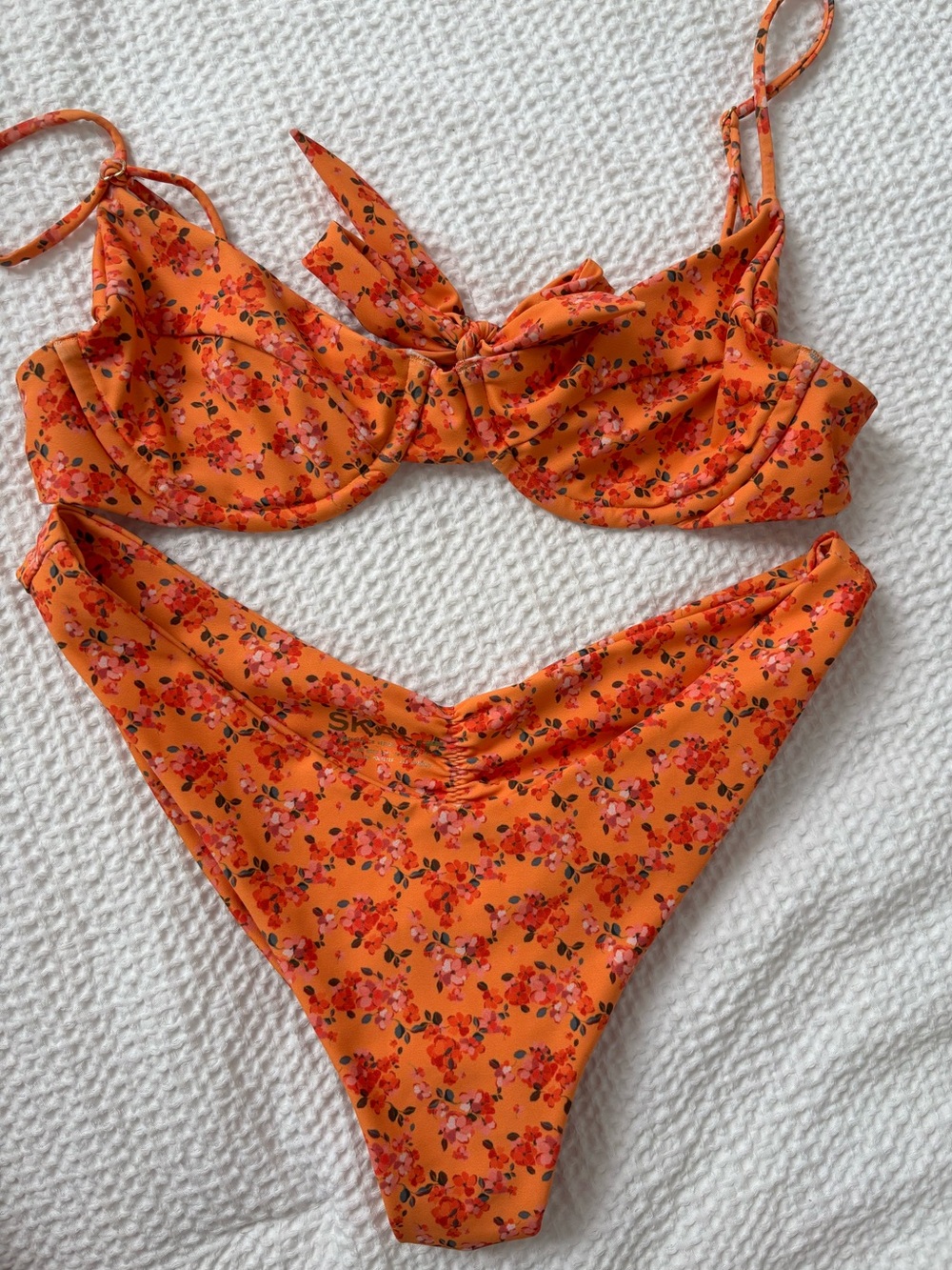 Skatie Hanalei bikini set Kate Top in medium and Parker Bottoms Large